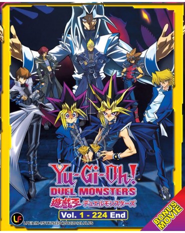 Yu Gi Oh ! Duel Monsters (TV 1 - 224 End + Movie) DVD