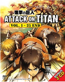 Attack On Titan Vol.1-25 End